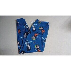 Naruto Pajama Pants Cartoon TV Show Shippuden Anime Size 2XL Blue